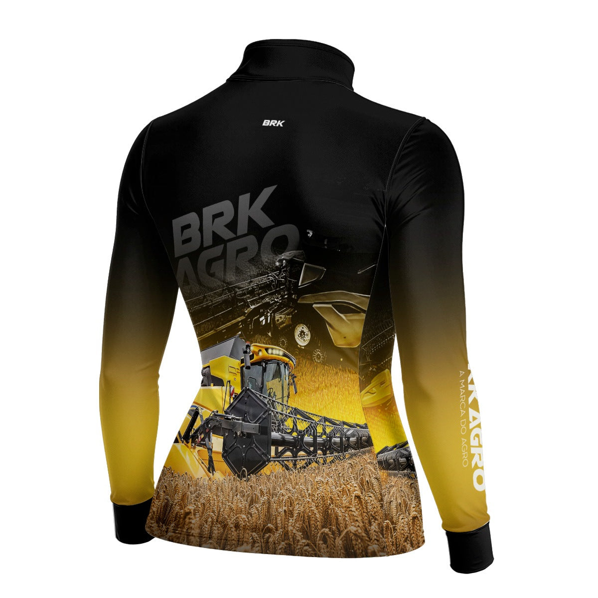 Camisa Agro Feminina Brk Colheitadeira CR11 com Proteção Solar UV50+ - Brk Agro
