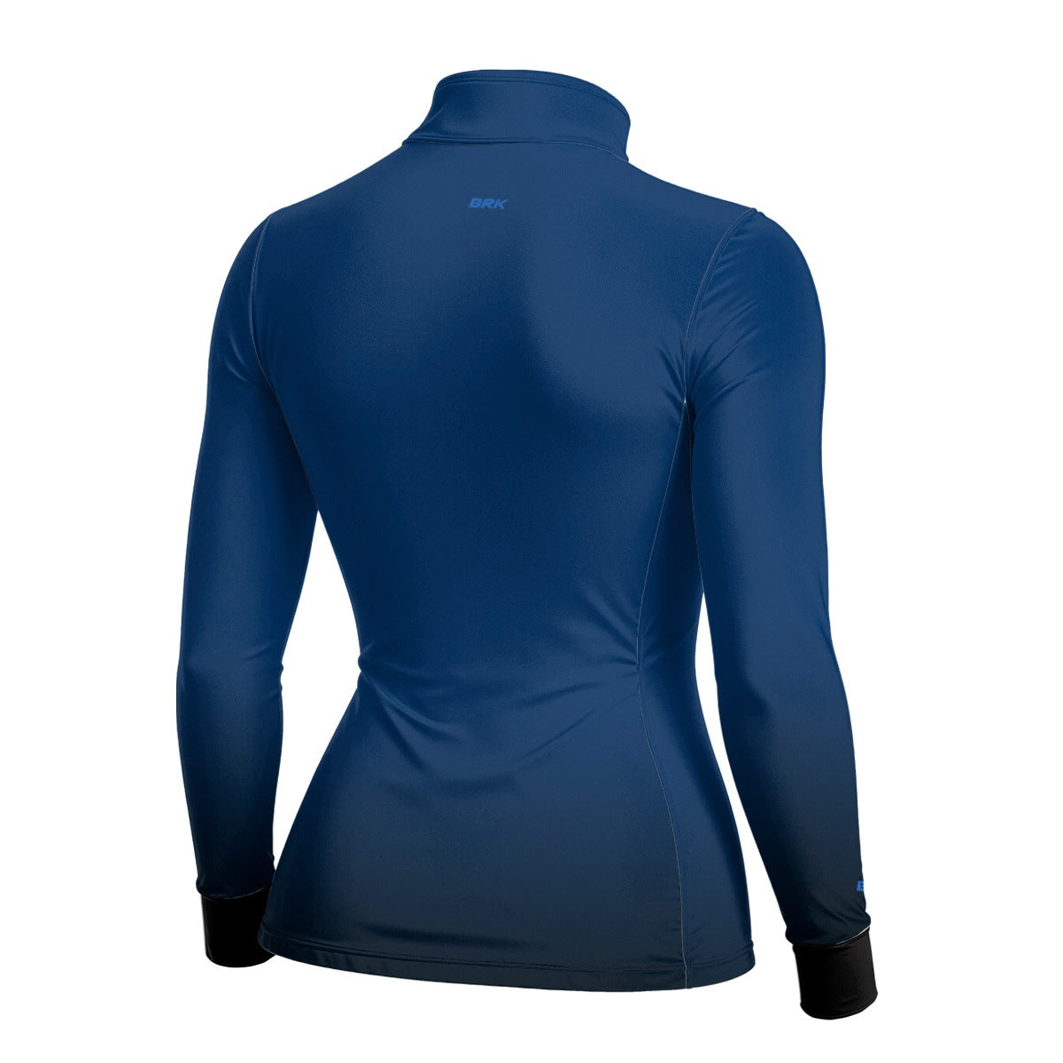Camisa Feminina Brk Basic Azul Naval com Proteção Solar UV50 Envio Imediato - Brk Agro