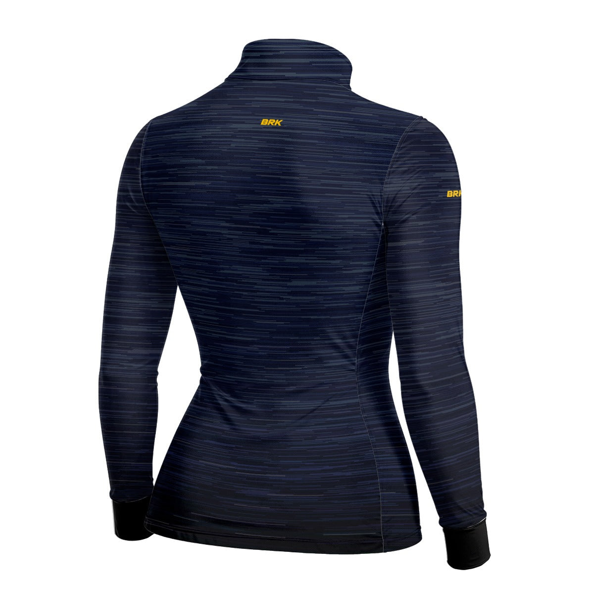Camisa Agro Feminina Brk Mescla Azul Escuro com Proteção Solar UV50+ - Brk Agro