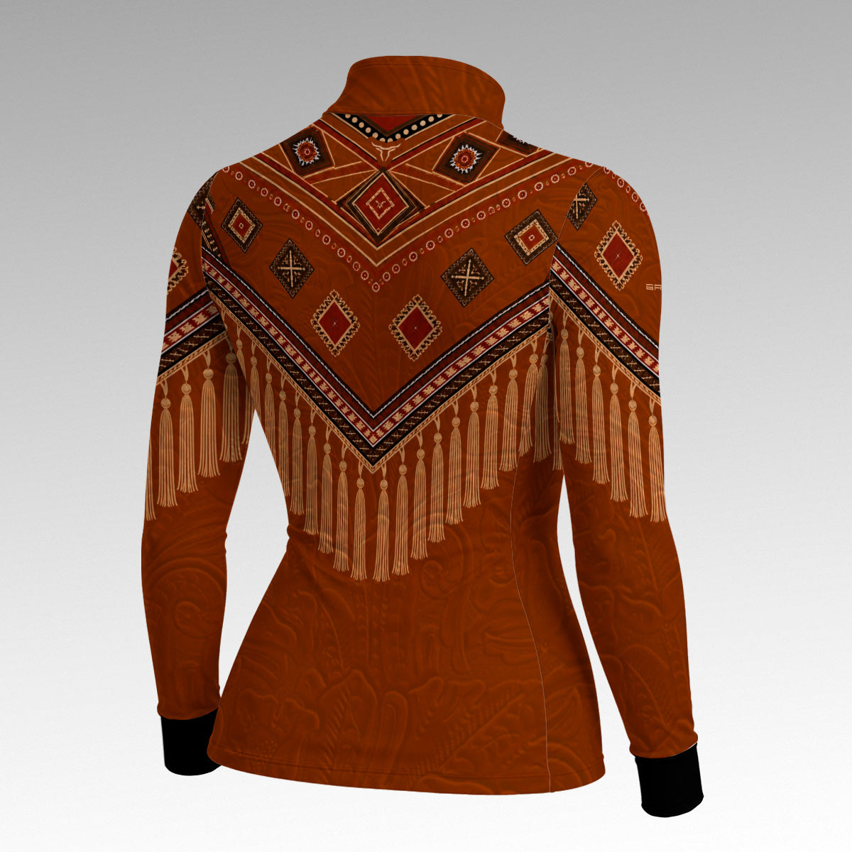 Camisa Feminina Apache Terracota com UV50+ - Brk Agro