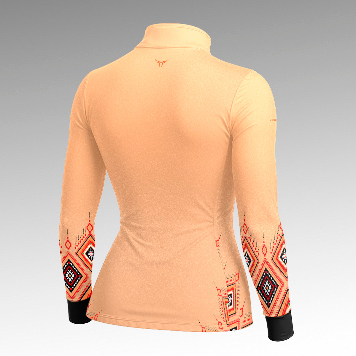 Camisa Feminina Apache Laranja com UV50 - Brk Agro