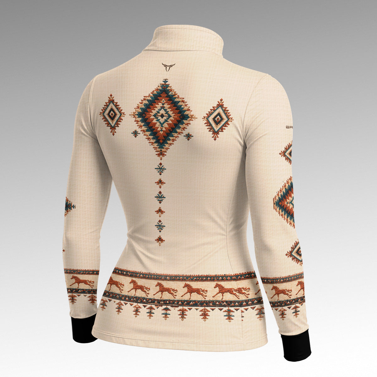 Camisa Feminina Apache Creme com UV50 - Brk Agro