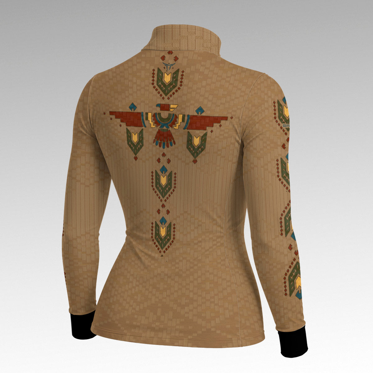 Camisa Feminina Apache Bege com UV50 - Brk Agro