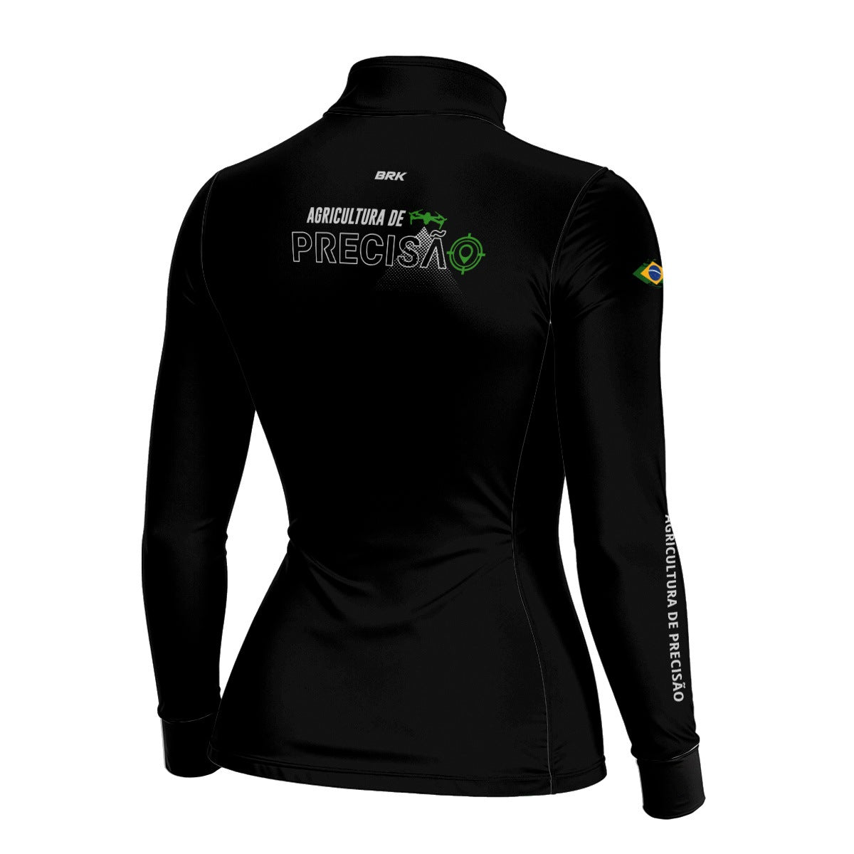 Camisa Agro Feminina Brk Agricultura de Precisão V2 com Proteção Solar UV50+ - Brk Agro