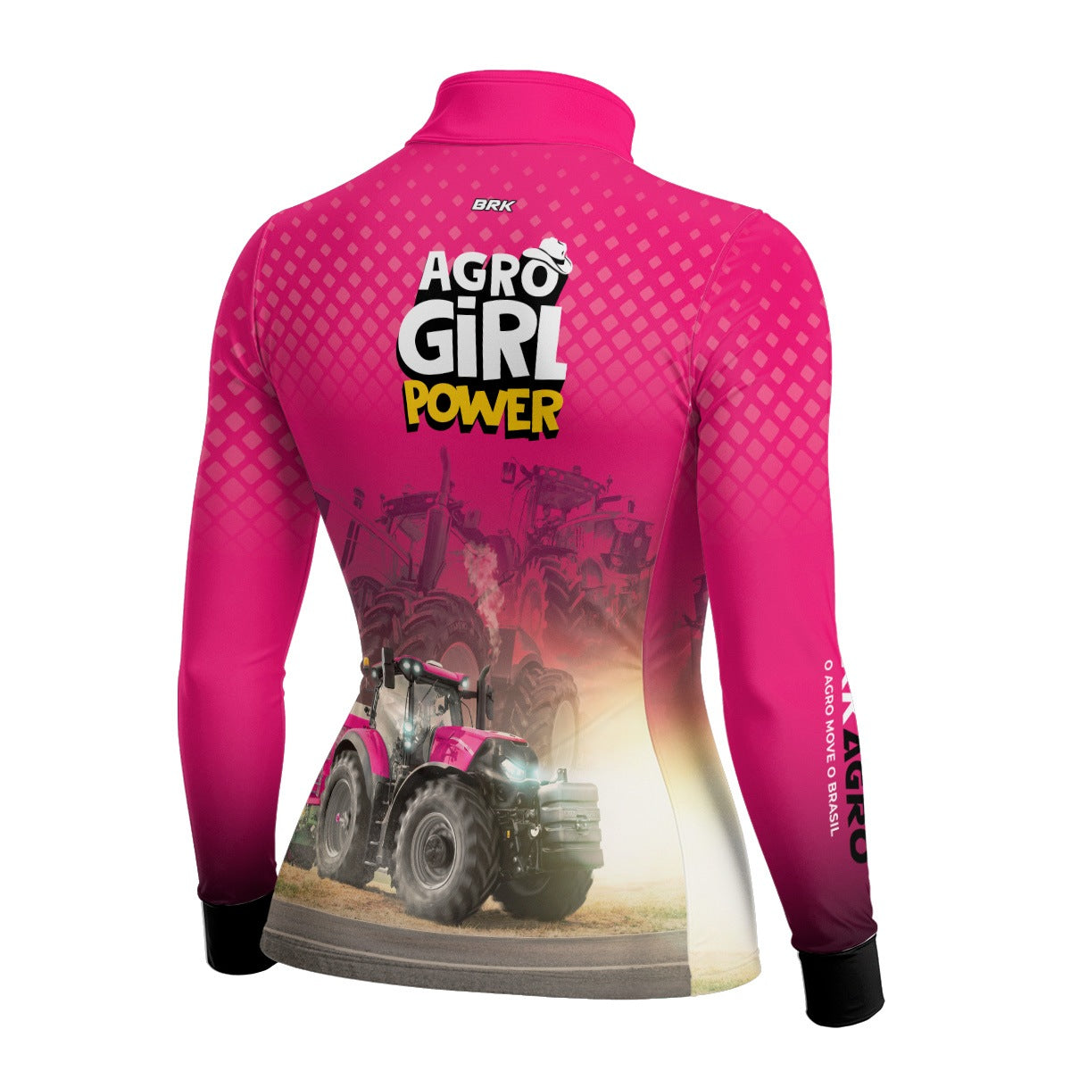 Camisa Agro Feminina Brk Agro Girl Power com Proteção Solar UV50+ - Brk Agro