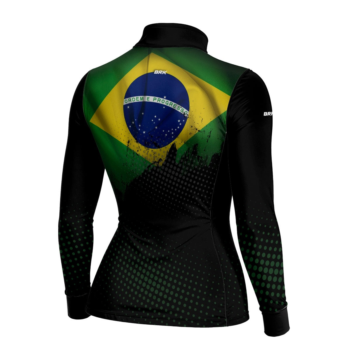 Camisa UV50 Agro Feminina Brk Eu Sou do Agro Preta - Brk Agro