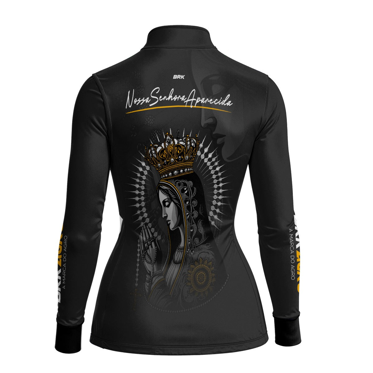 Camisa Agro Feminina Brk Nossa Senhora com Proteção Solar UV50+ - Brk Agro
