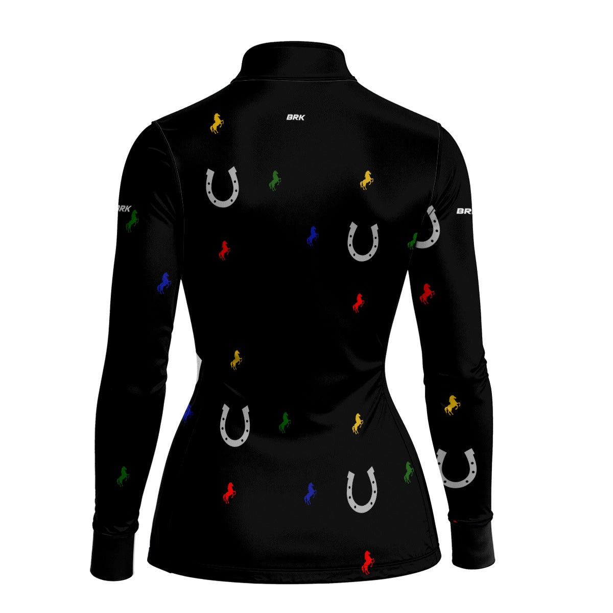 Camisa Agro Brk Ferradura Cavalos Coloridos com Proteção Solar UV50+ - Brk Agro