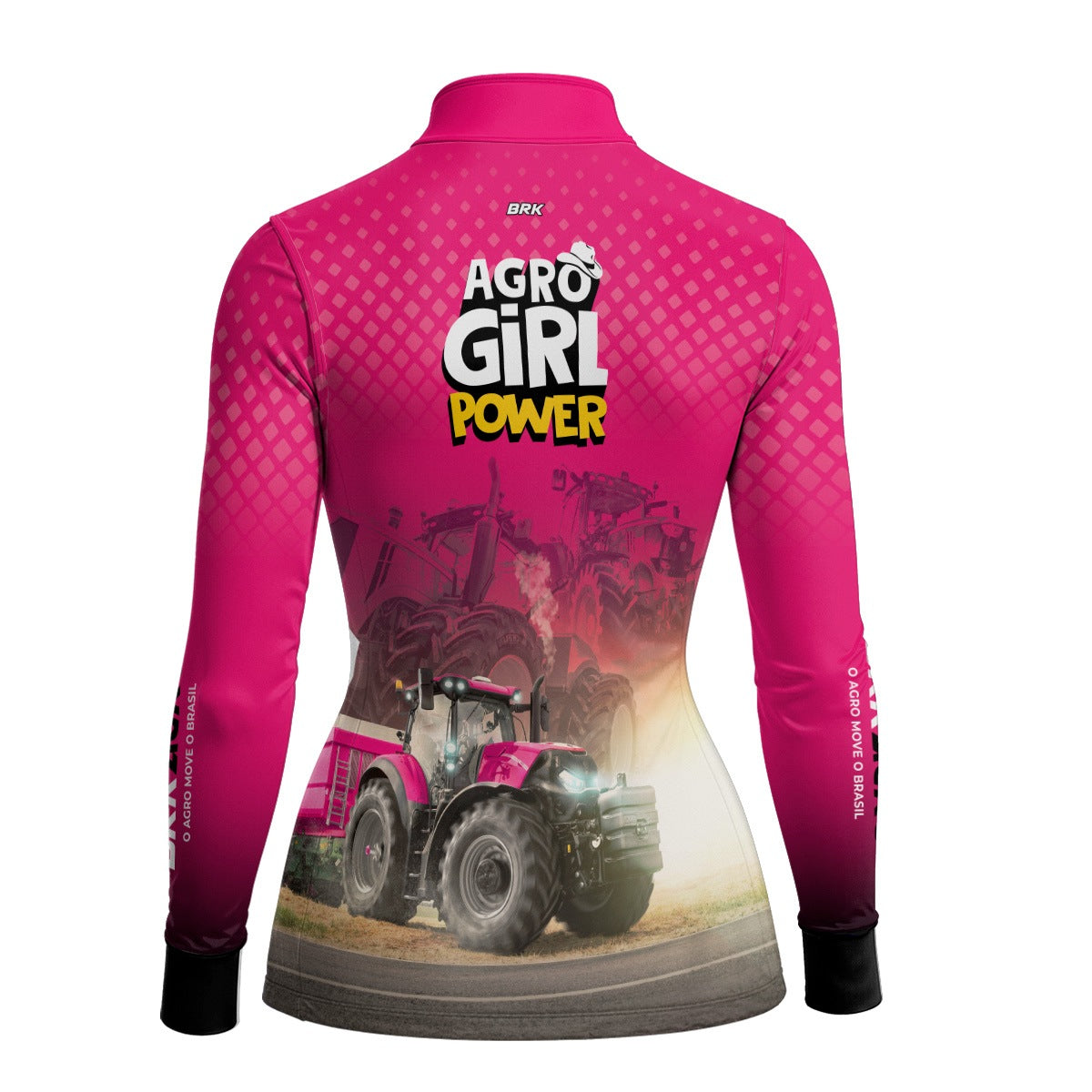 Camisa Agro Feminina Brk Agro Girl Power com Proteção Solar UV50+ - Brk Agro