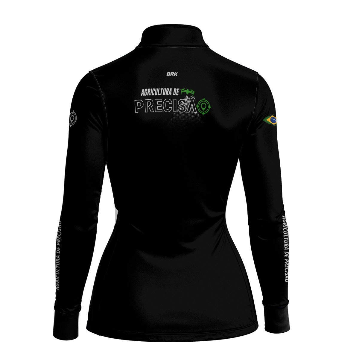 Camisa Agro Feminina Brk Agricultura de Precisão V2 com Proteção Solar UV50+ - Brk Agro