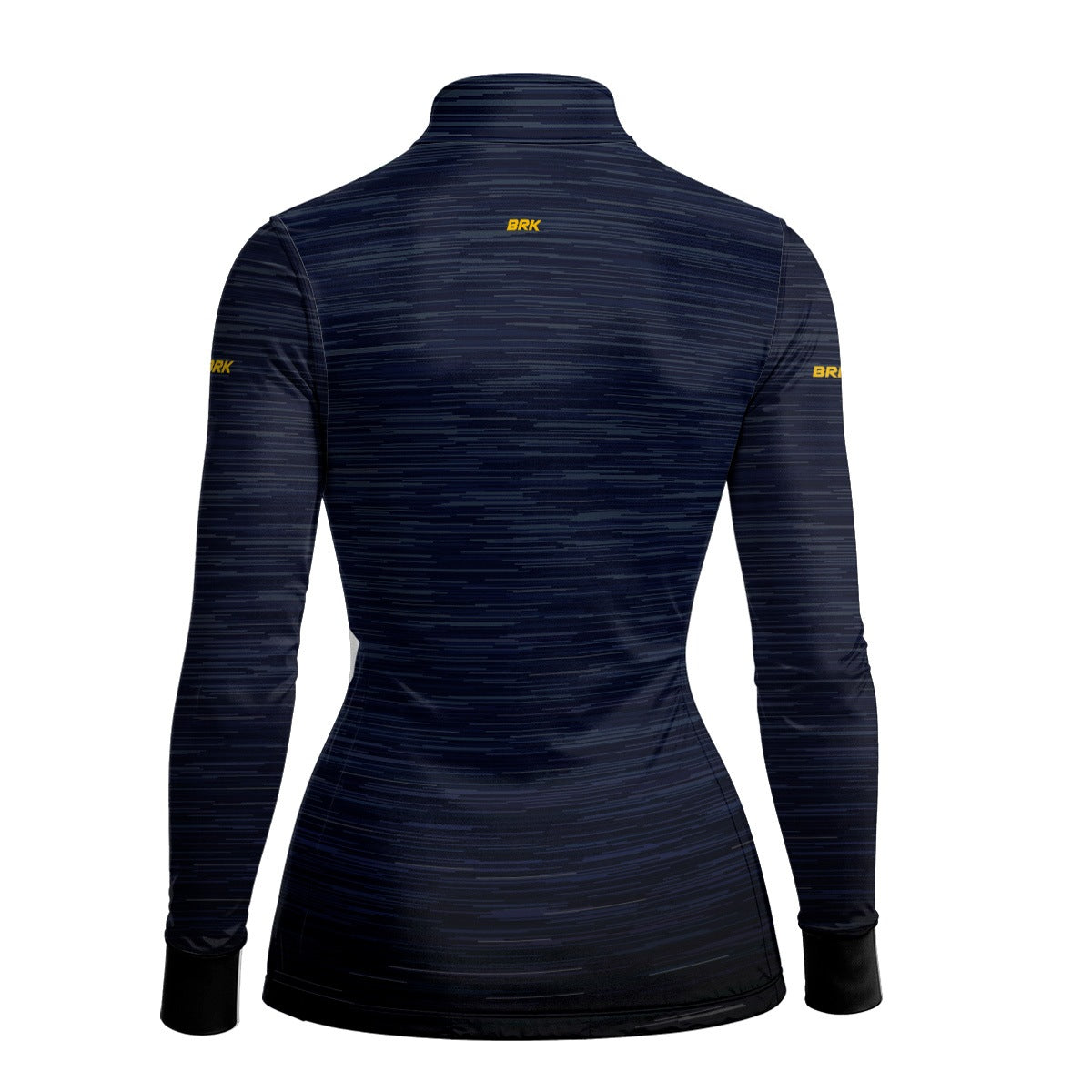 Camisa Agro Feminina Brk Mescla Azul Escuro com Proteção Solar UV50+ - Brk Agro