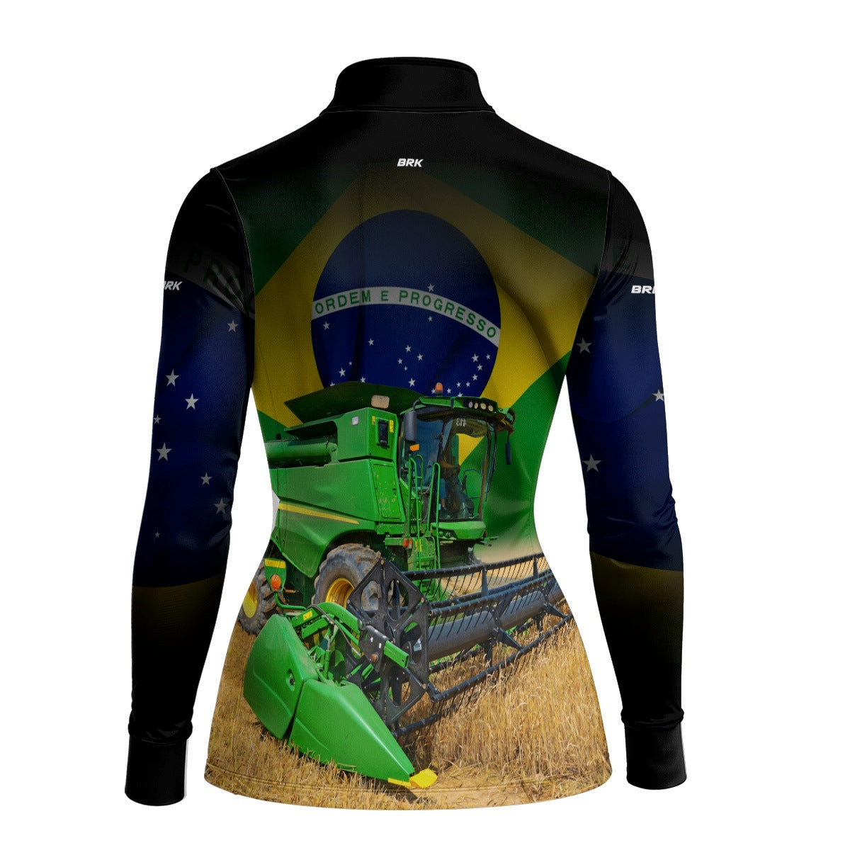 Camisa Agro Feminina Brk Colheitadeira com UV50+ - Brk Agro