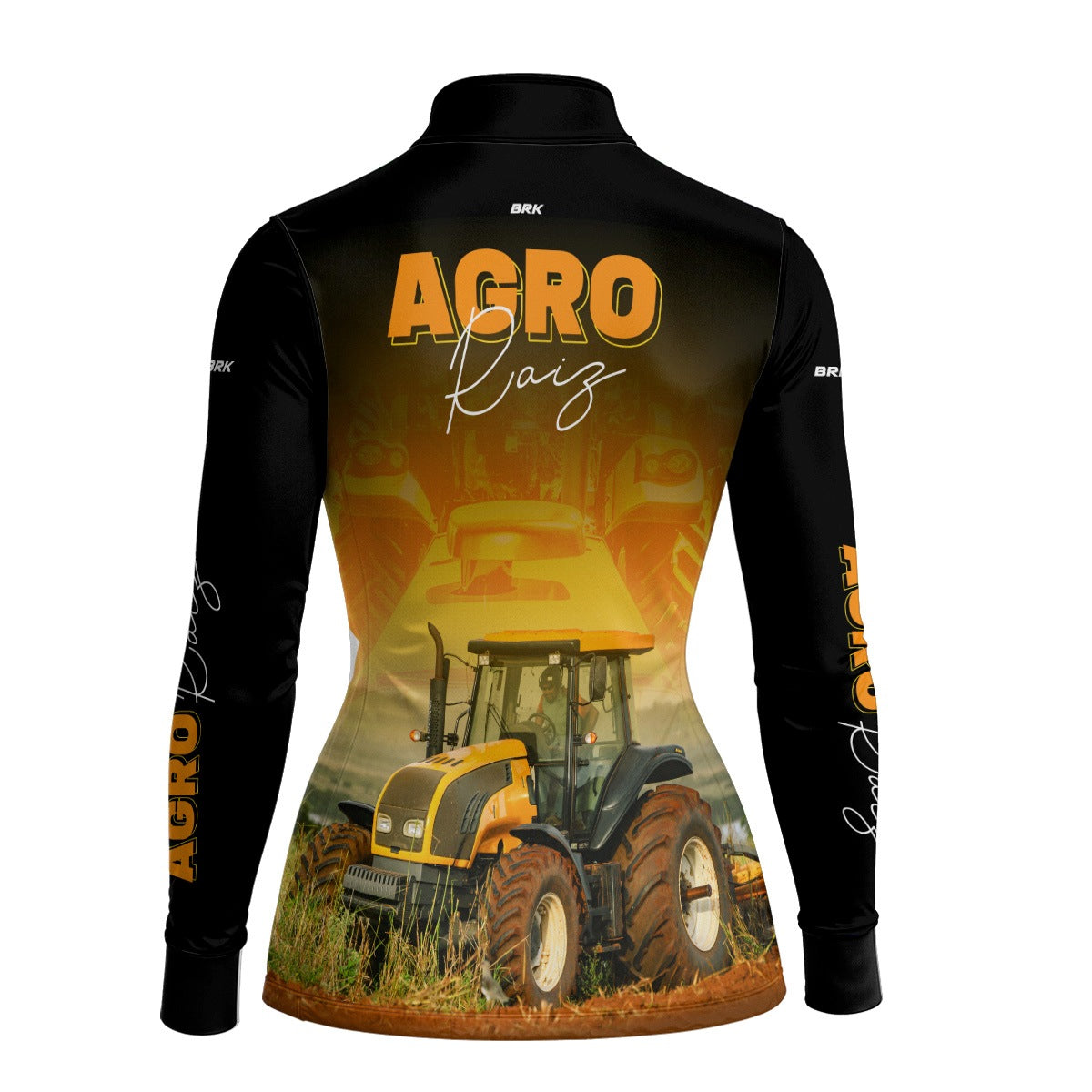 Camisa Agro Feminina Brk Trator Agro Raiz com UV50+ - Brk Agro