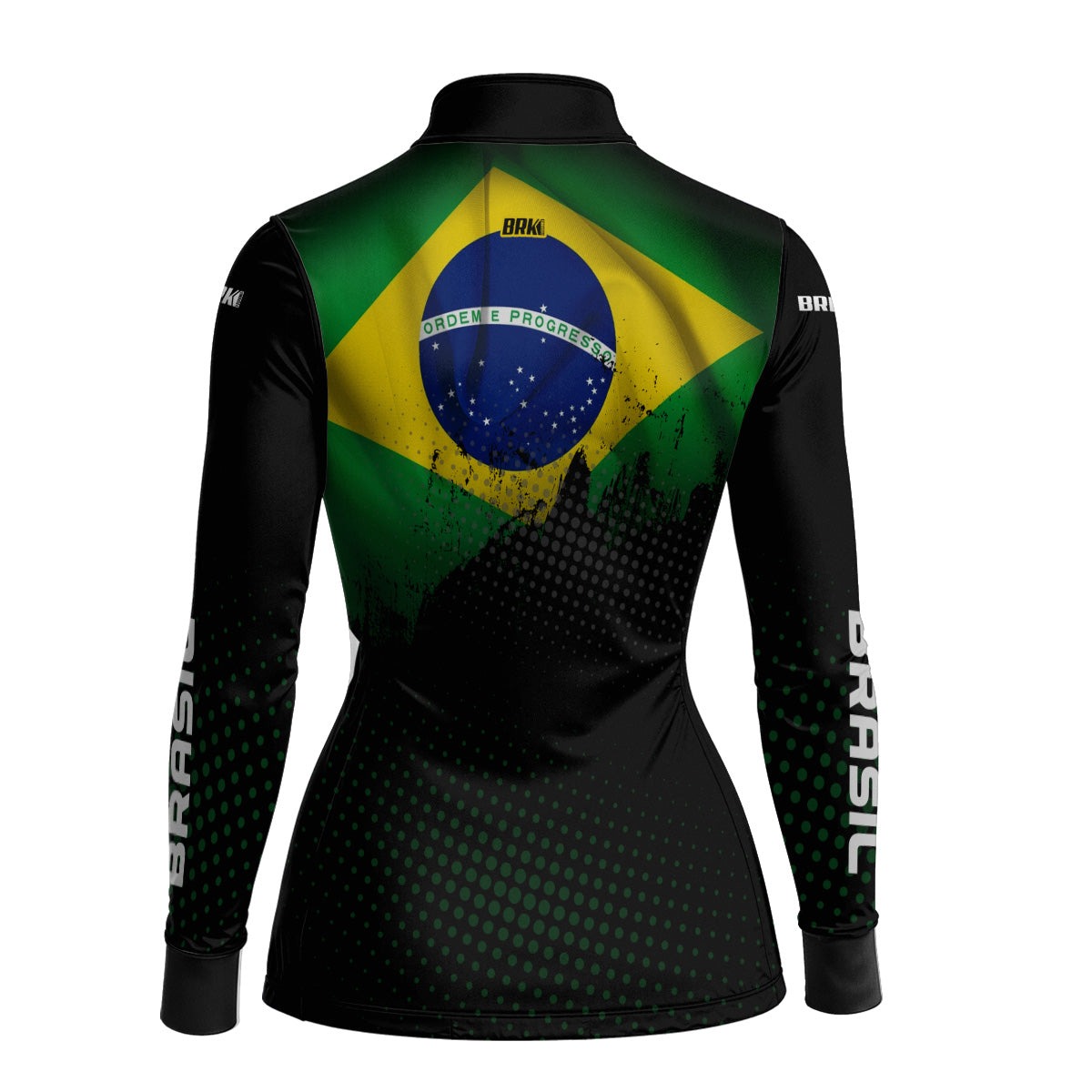 Camisa Brk Brasil com Proteção Uv50+ - Tamanho: M