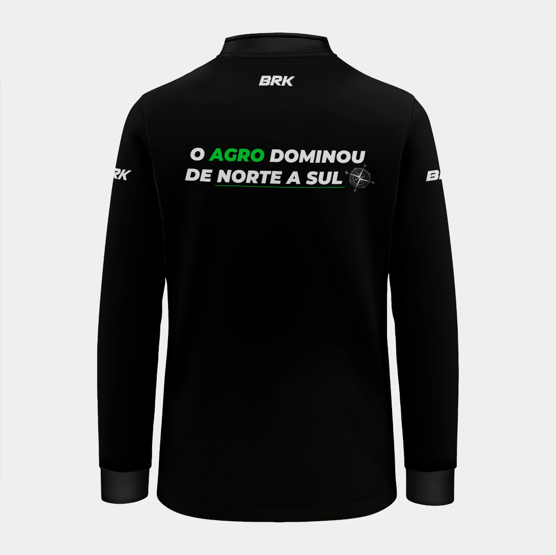 Camisa Infantil Agro Brk Influencer Luiz Ricardo com Proteção Solar UV50+