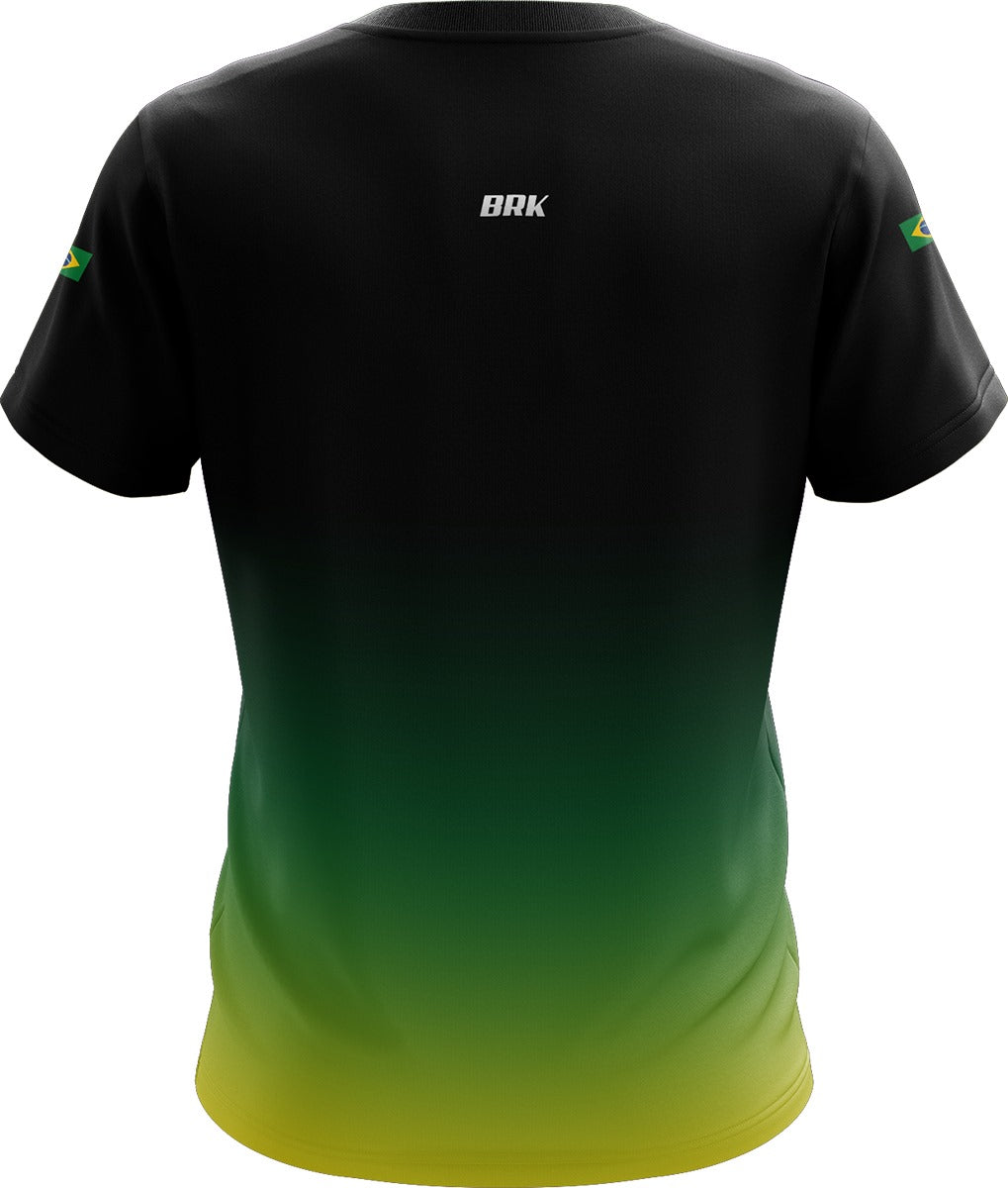 Camiseta Brasil Patriota Orgulho Brasileiro com Proteção UV50