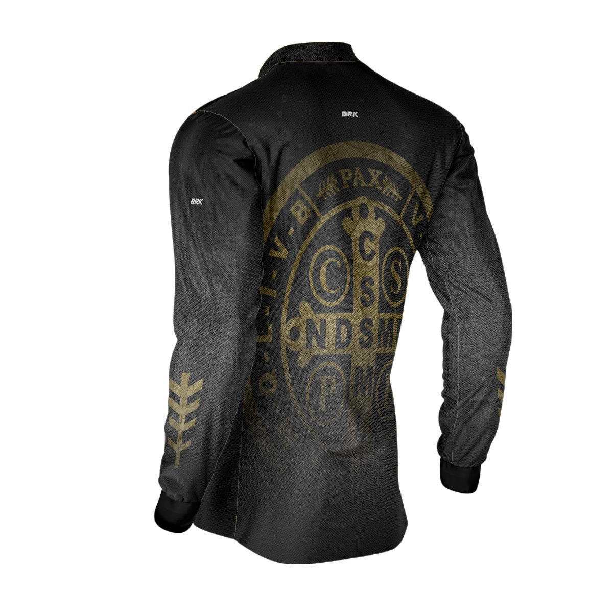 Kit 1 Boné Trucker Agro São Bento + 1 Camisa Agro São Bento Degradê com Proteção Solar UV50+ - Brk Agro