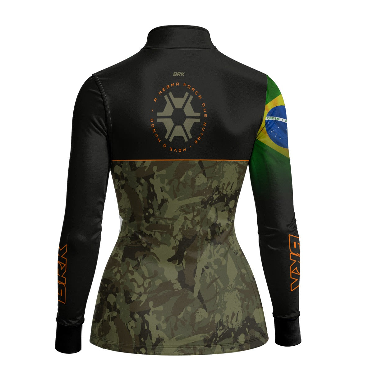 Camisa Agro Feminina Brk Agronomia Trator com Proteção Solar UV50+ - Brk Agro