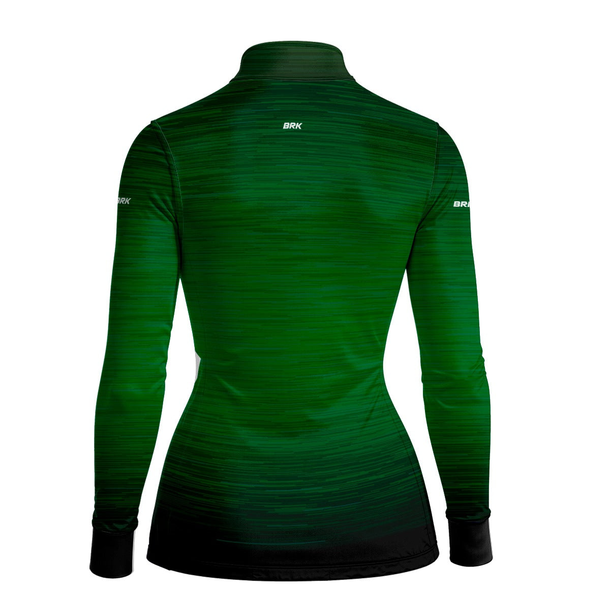 Camisa Agro Feminina Brk Mescla Verde Escuro com Proteção Solar UV50+ - Brk Agro