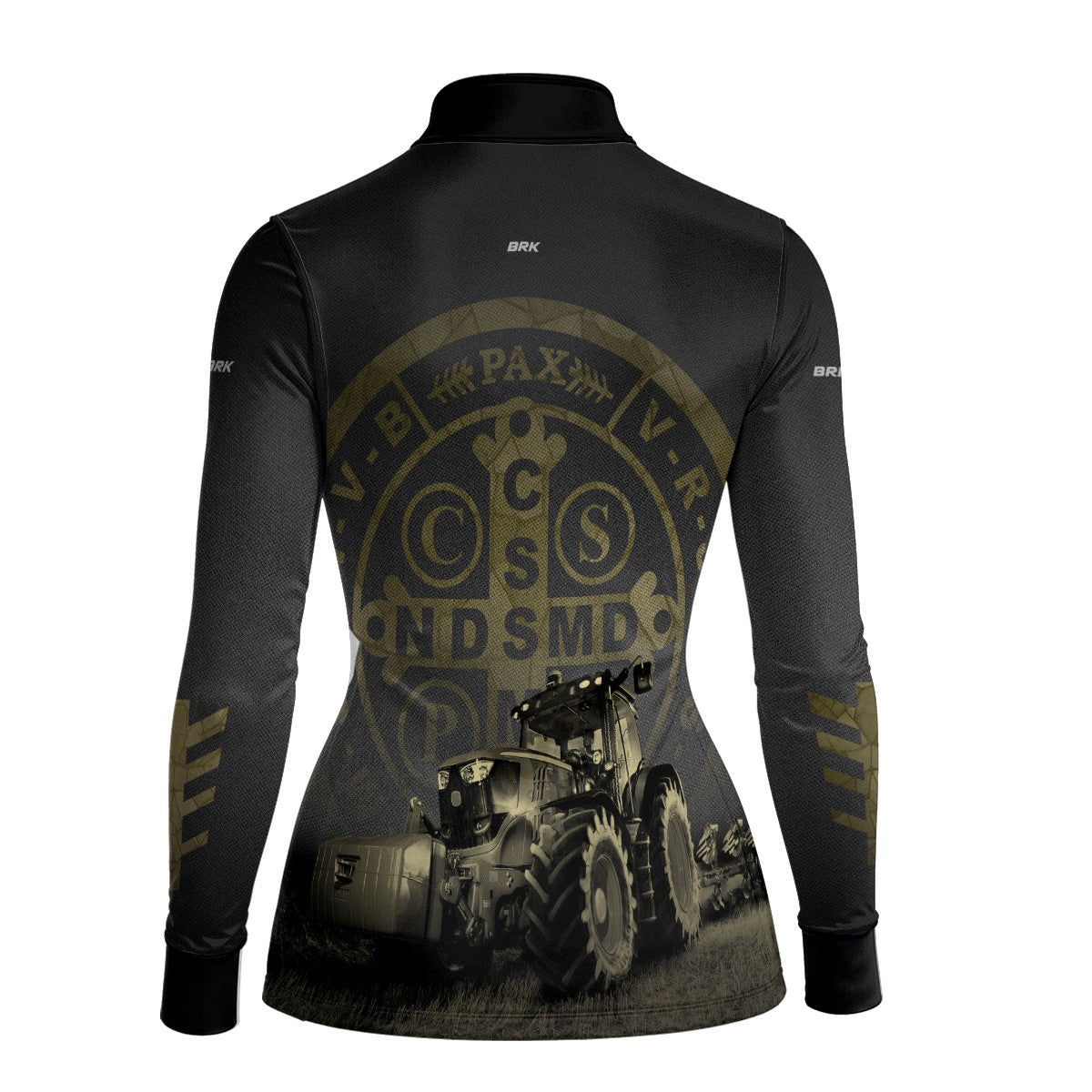 Camisa Agro Feminina Brk Medalhão São Bento com UV50+ - Brk Agro