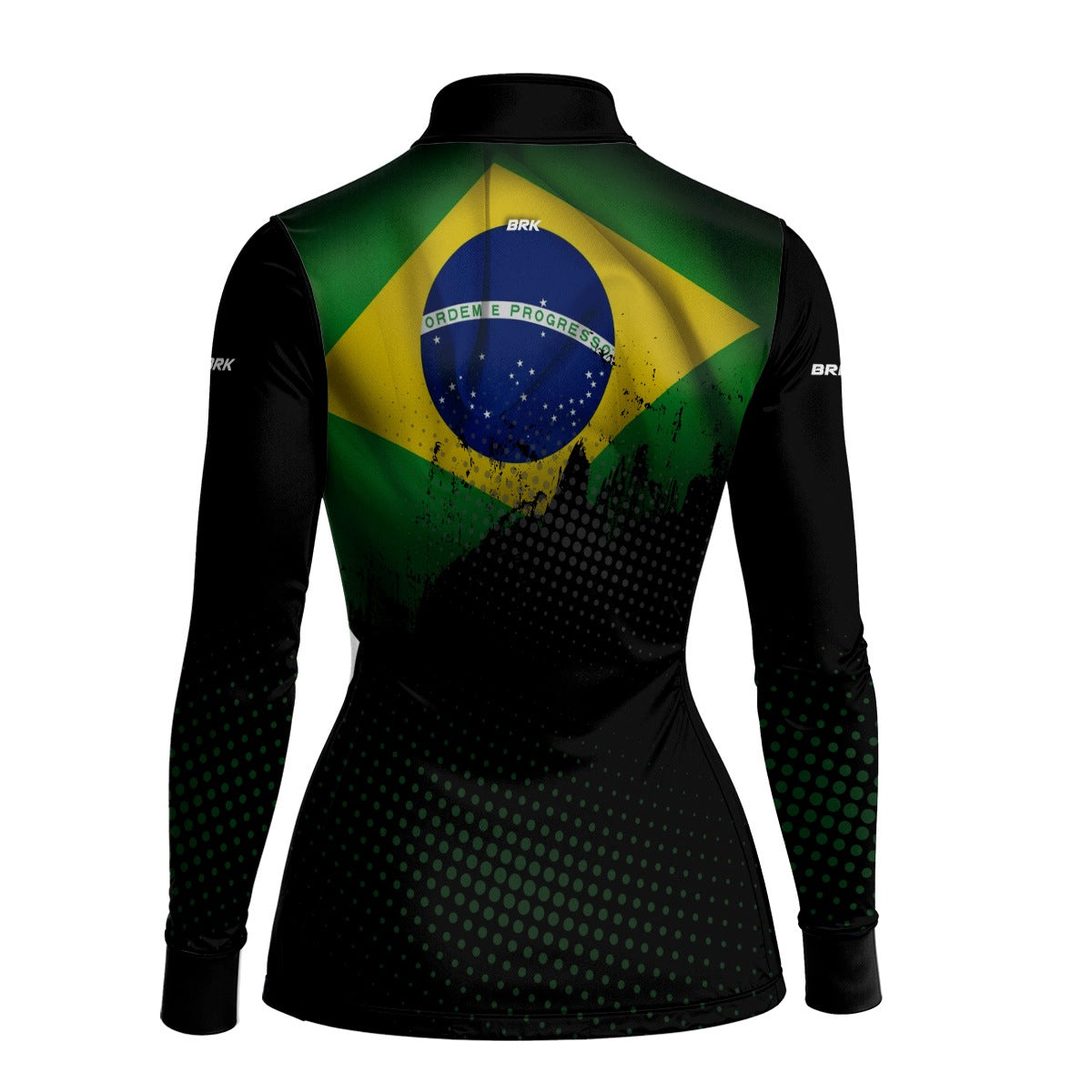 Camisa UV50 Agro Feminina Brk Eu Sou do Agro Preta - Brk Agro