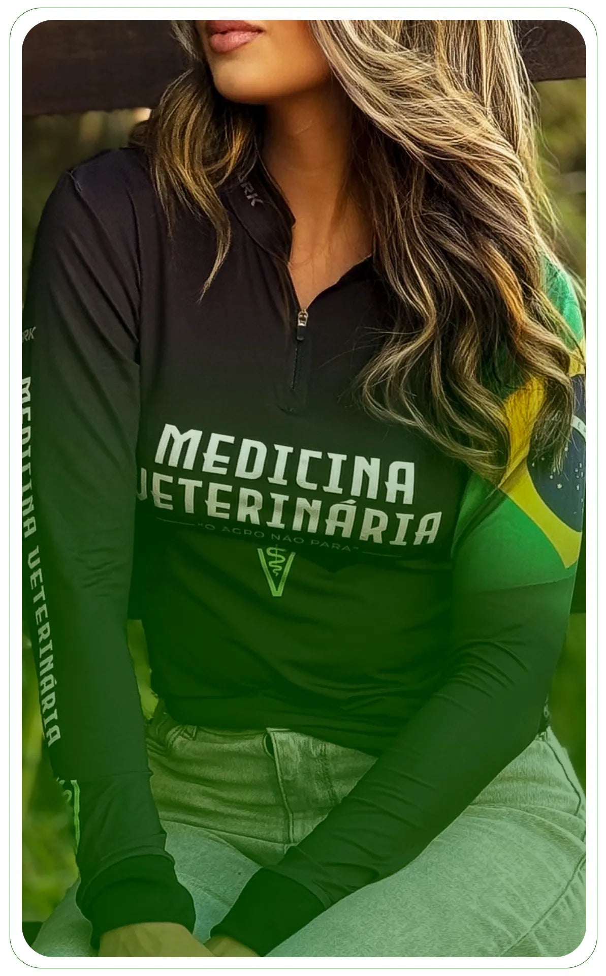 Camisa Agro Brk Agronomia Real Tree com UV50+ - Brk Agro