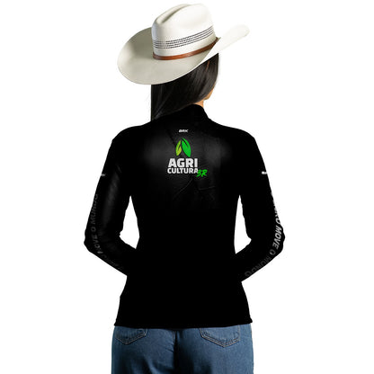 Camisa Feminina Agro Brk Brasil Agricultura com UV50+ - Brk Agro