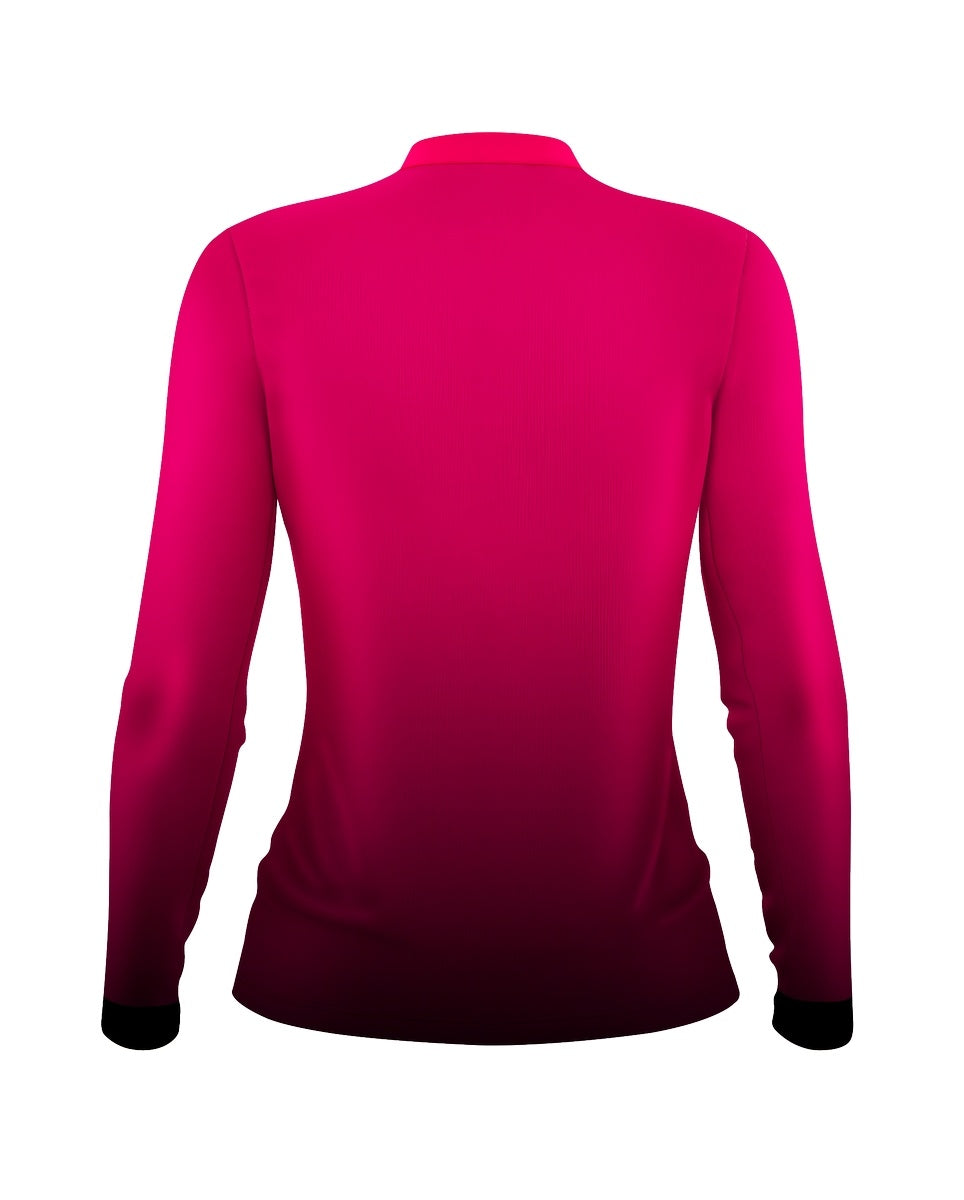 Camisa Casual Brk Unissex Basic Rosa com UV50+ - Brk Agro