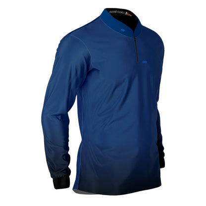 Camisa Agro Brk Casual Unissex Basic Azul Naval com Proteção Solar UV50+ Envio Imediato - Brk Agro