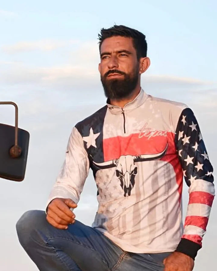 Camisa Brk Texas Long Horn com Proteção UV50+