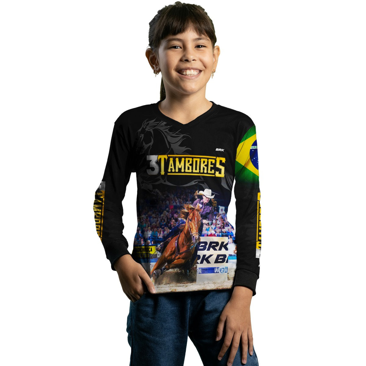 Camisa Agro Brk Três Tambores com Proteção Solar UV50+ - BRK AGRO