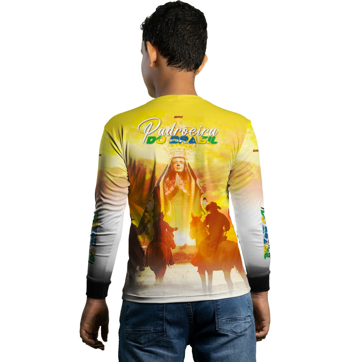 Camisa Agro Brk Padroeira do Brasil com Proteção Solar UV50+ - BRK AGRO