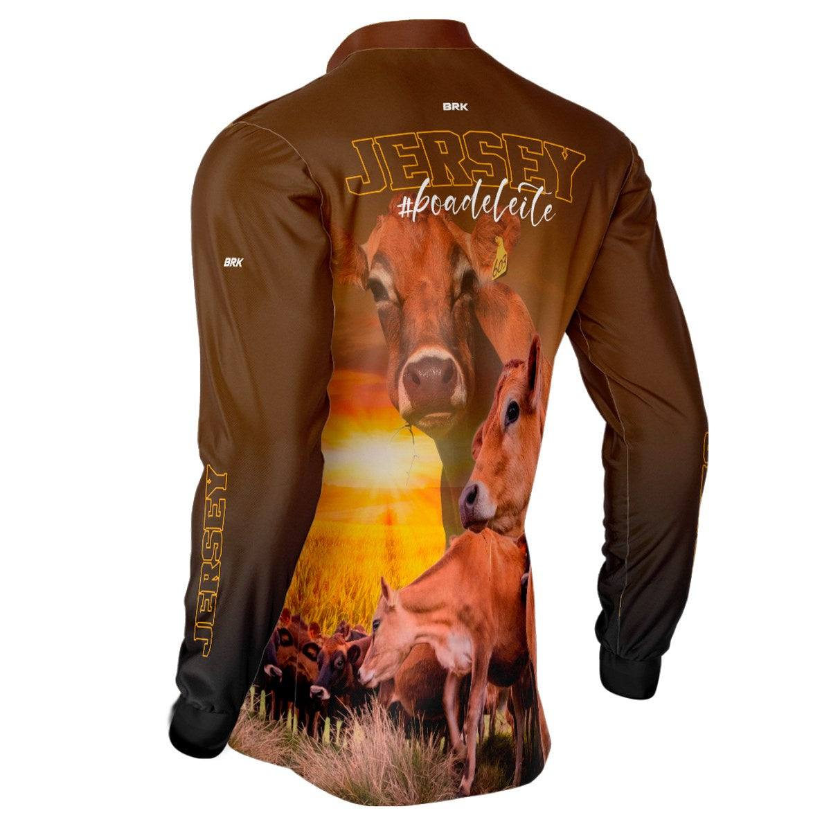 Camisa Agro Brk Vaca Jersey com Proteção Solar UV50+ - BRK AGRO