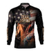Camisa Agro Brk Team Roping Estados Unidos com Proteção UV50+ - BRK AGRO