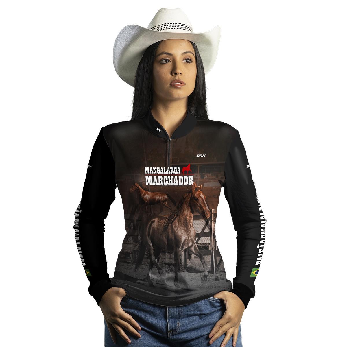 Camisa Agro Brk Mangalarga Machador com Proteção UV50+ - BRK AGRO