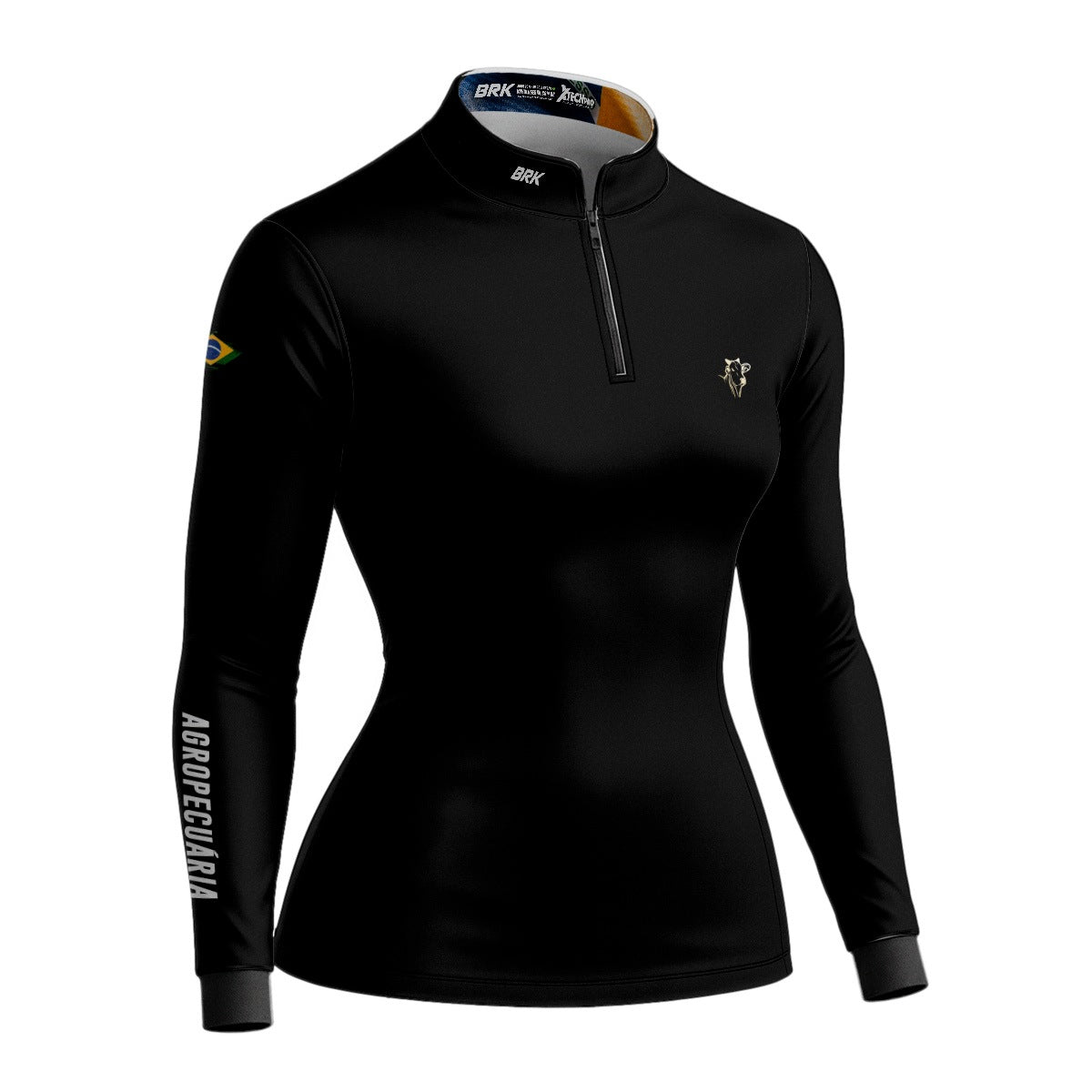 Camisa Agro Feminina Brk Agropecuária com Proteção Solar UV50+ - Brk Agro