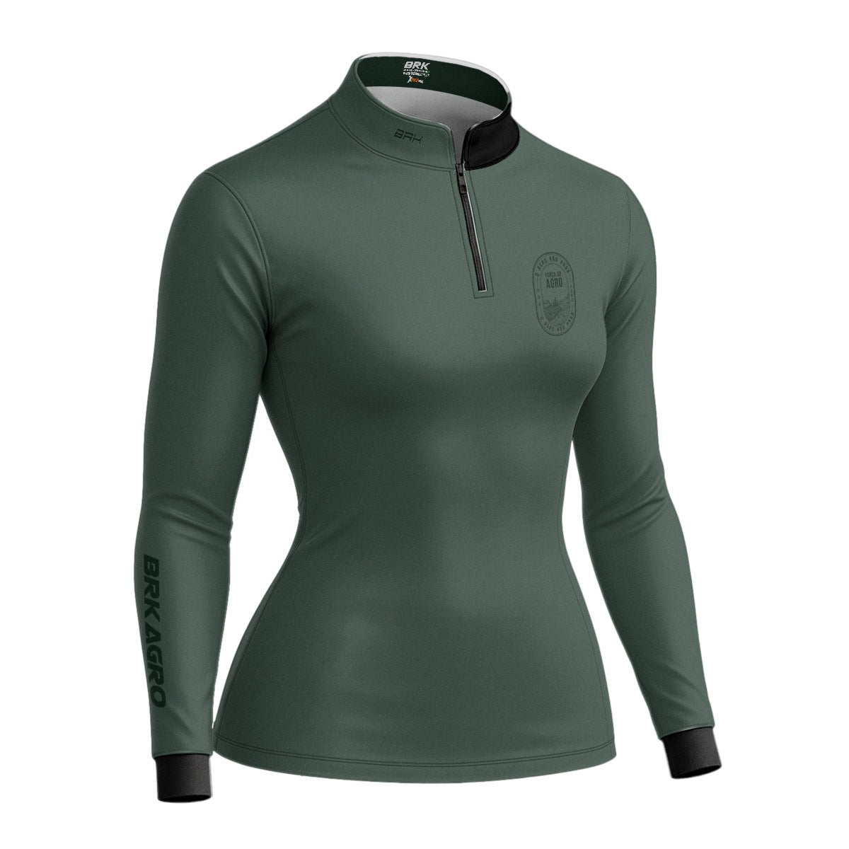 Camisa Agro Feminina Brk Força do Agro com Proteção UV50 - Brk Agro