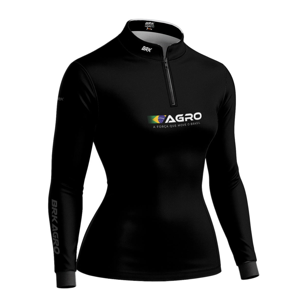 Camisa Agro Feminina Brk O Agro Não Para com Proteção UV50 - Brk Agro
