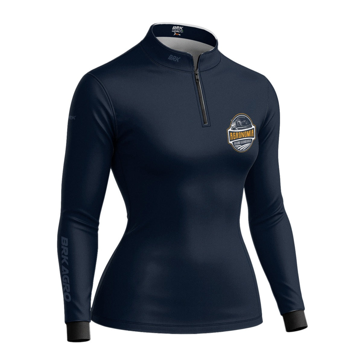 Camisa Agro Feminina Brk Agronomia Colhendo Desenvolvimento com Proteção UV50 - Brk Agro