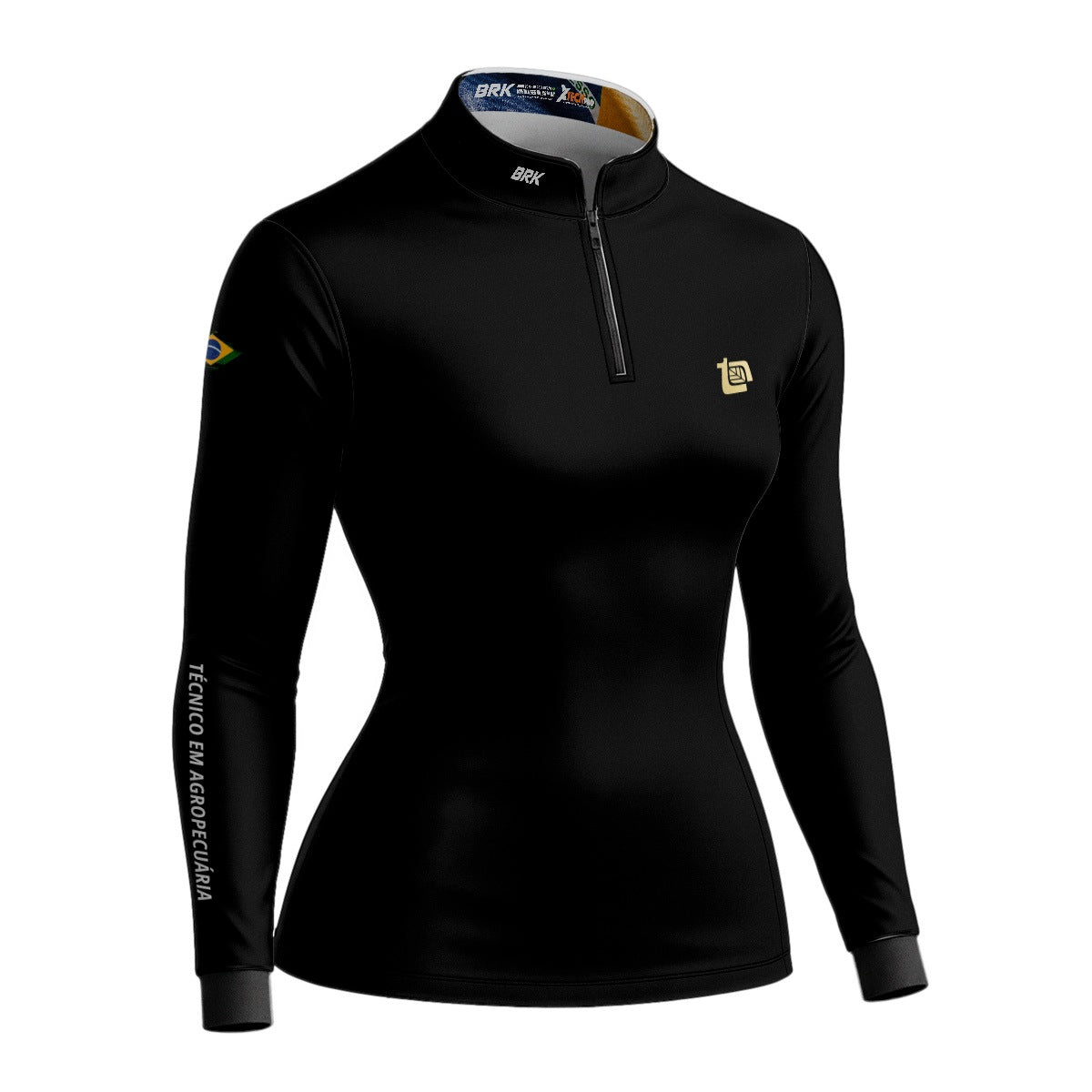 Camisa Agro Feminina Brk Técnico em Agropecuária V2 com Proteção Solar UV50+ - Brk Agro