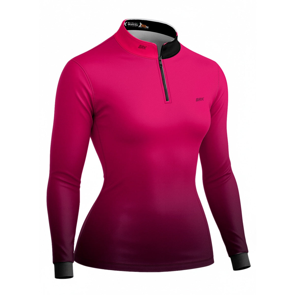 Camisa Térmica Feminina Brk Basic Rosa com Proteção Solar UV50+ - Brk Agro
