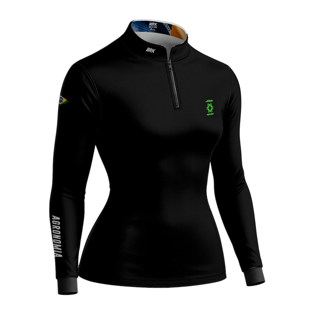 Camisa Agro Feminina Brk Agronomia V2 com Proteção Solar UV50+ - Brk Agro