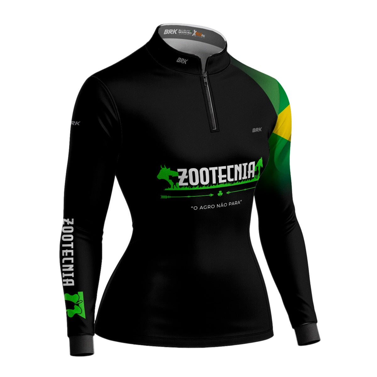 Camisa Feminina Agro Brk Zootecnia com UV50+ - Brk Agro