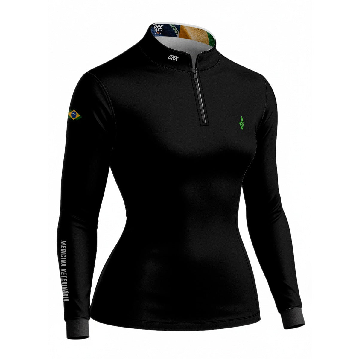 Camisa Agro Feminina Brk Medicina Veterinária V2 com Proteção Solar UV50+ - Brk Agro