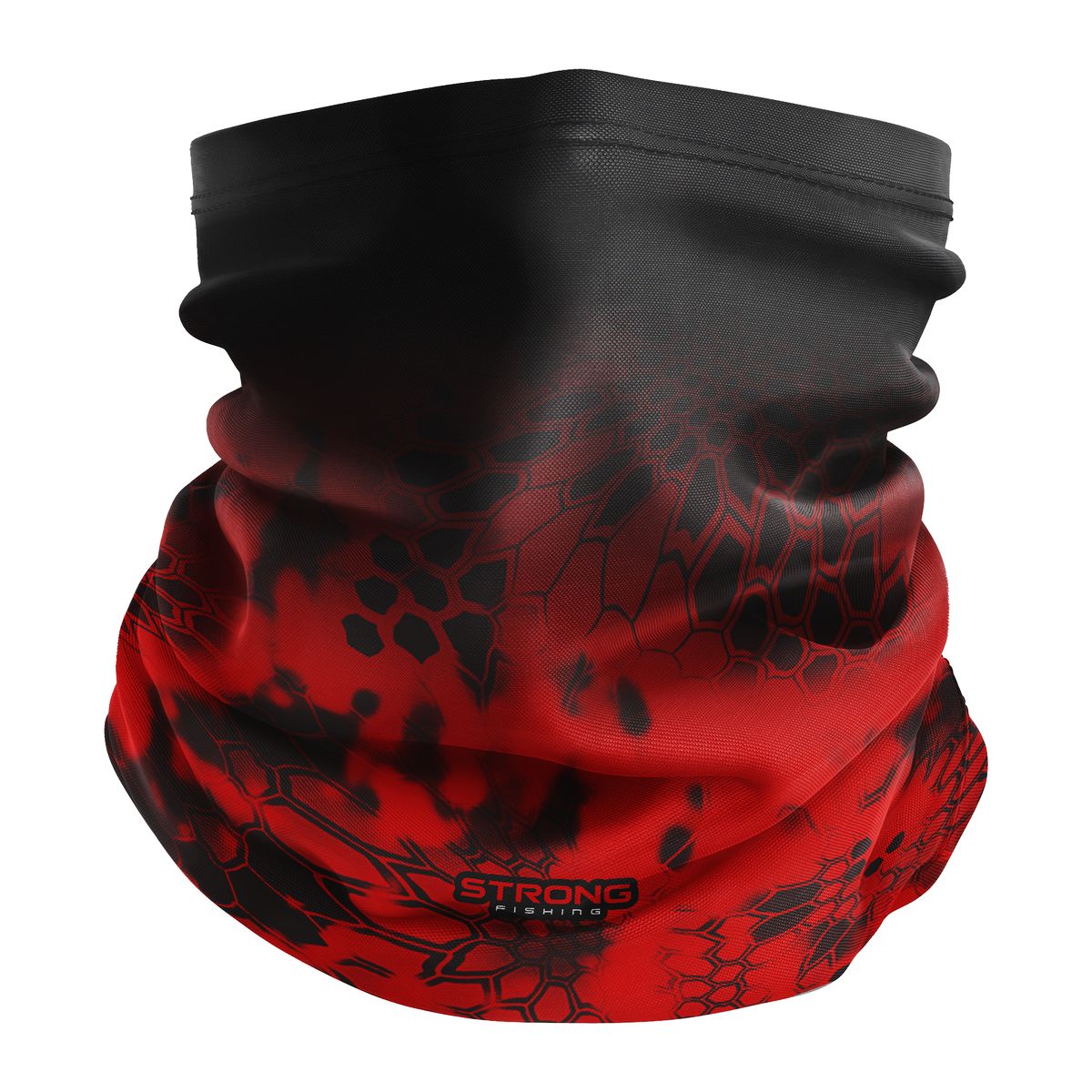 Bandana Tubeneck BRK Strong Fishing Red com UV50+ - Brk Agro