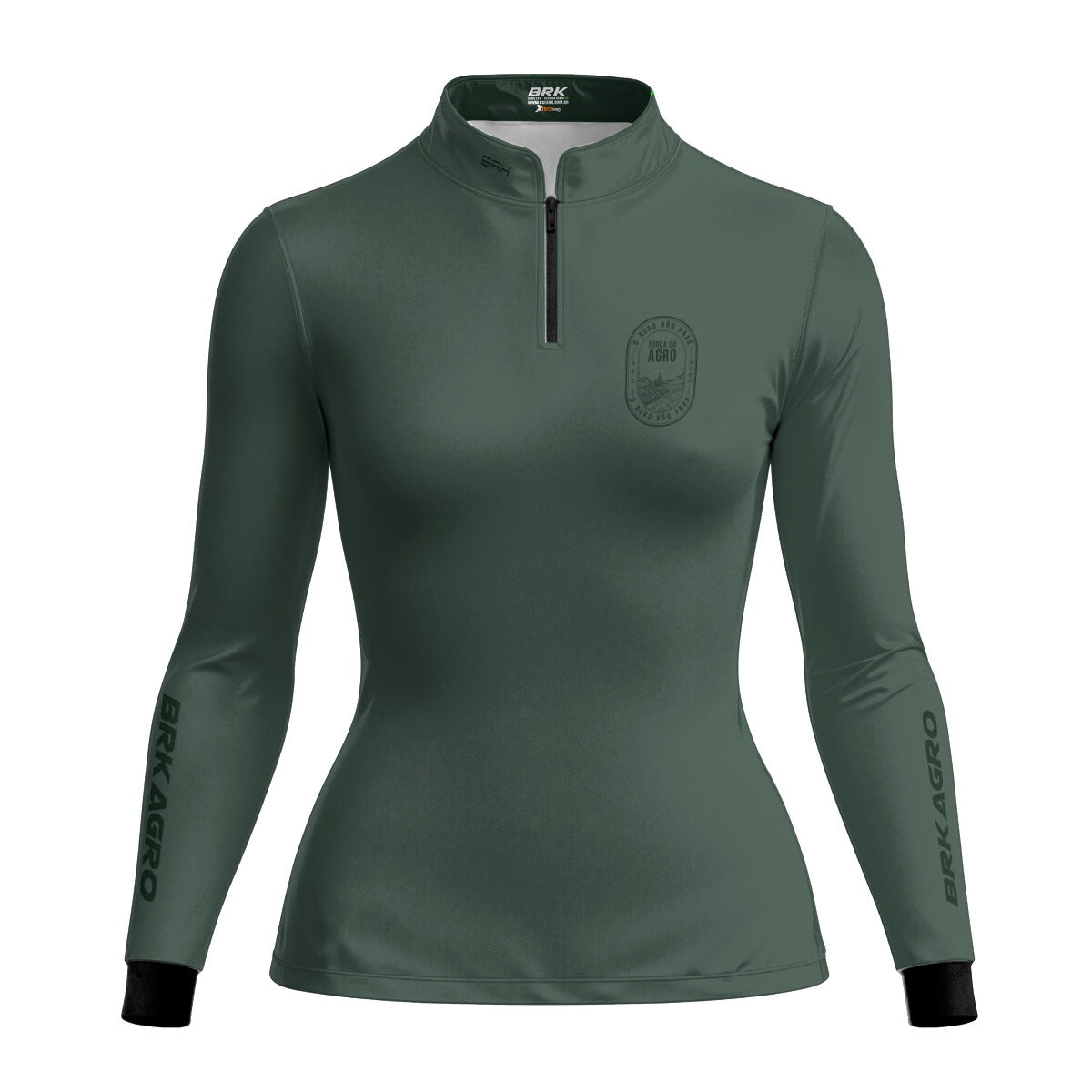 Camisa Agro Feminina Brk Força do Agro com Proteção UV50 - Brk Agro