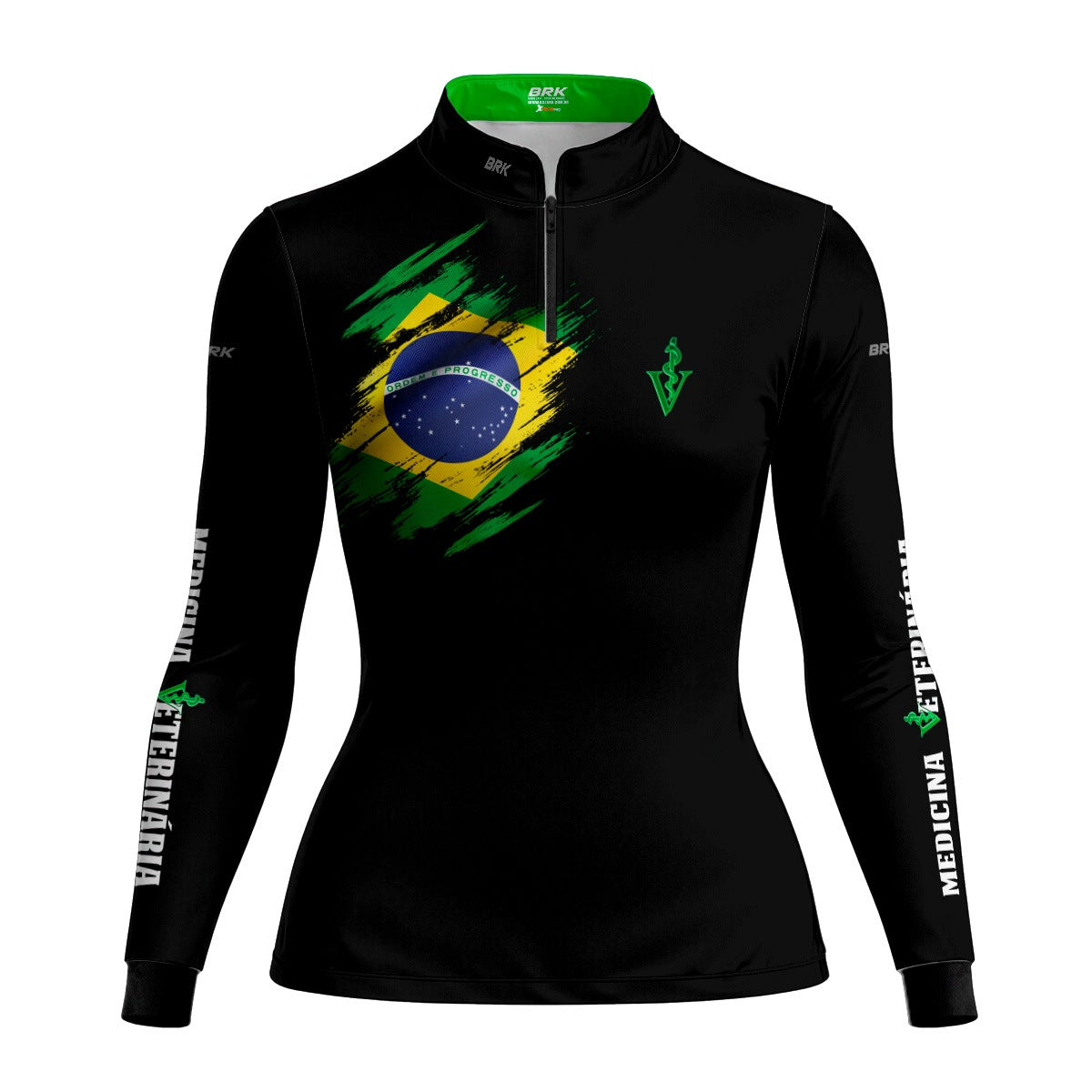 Camisa Agro Feminina Brk Medicina Veterinaria com Proteção UV50+ - Brk Agro