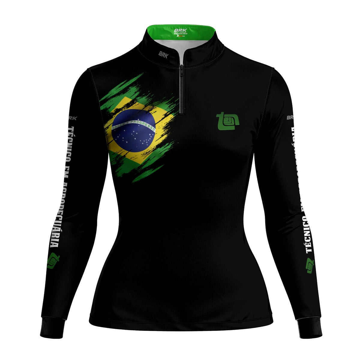 Camisa Agro Feminina Brk Tecnico em Agropecuária com Proteção UV50+ - Brk Agro