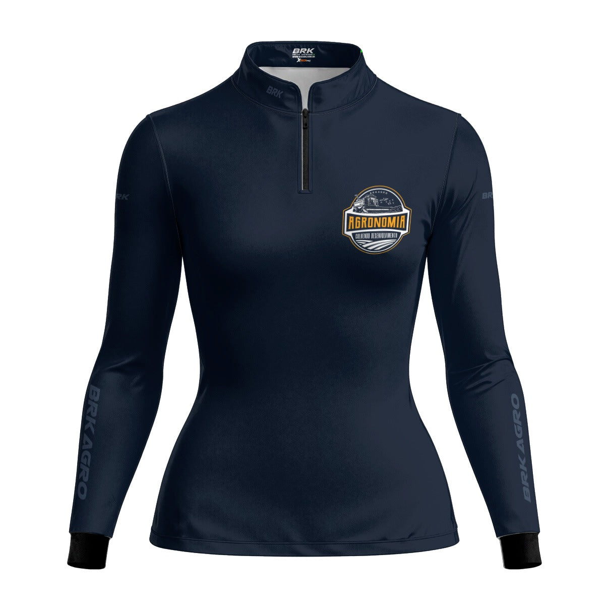 Camisa Agro Feminina Brk Agronomia Colhendo Desenvolvimento com Proteção UV50 - Brk Agro