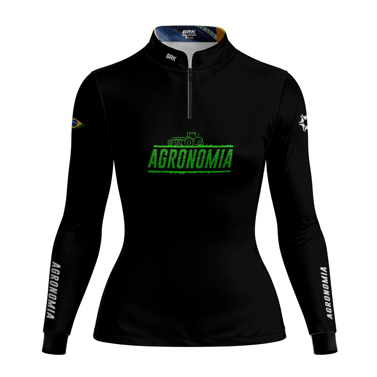 Camisa Agro Feminina Brk Agronomia com Proteção Solar UV50+ - Brk Agro